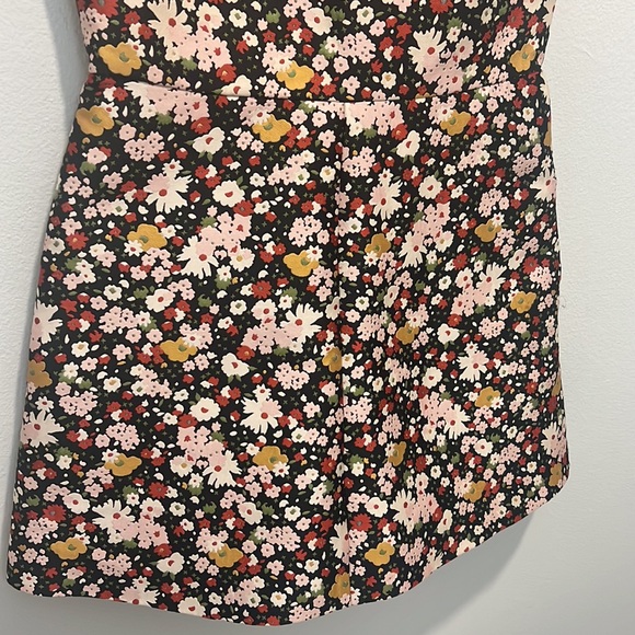 RED VALENTINO Chelsea Sleeveless Micro-Flower Jacquard Minidress Size 46 - Picture 5 of 13